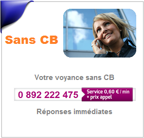 Voyance par tlphone sans CB